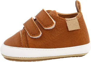 Baby Boys Girls Casual Sneakers Toddler PU Leather Rubber Sole Outdoor Footwear Unisex Infant Prewalkers Shoes