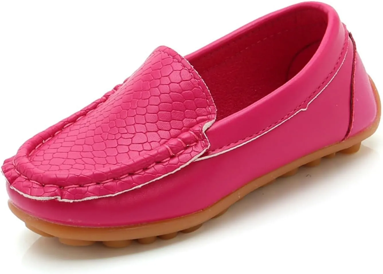 Boys Girls Loafers Soft Slip On Oxford Dress Flats Kids Toddler Casual Boat Shoes School Uniform Dress Shoes Girls