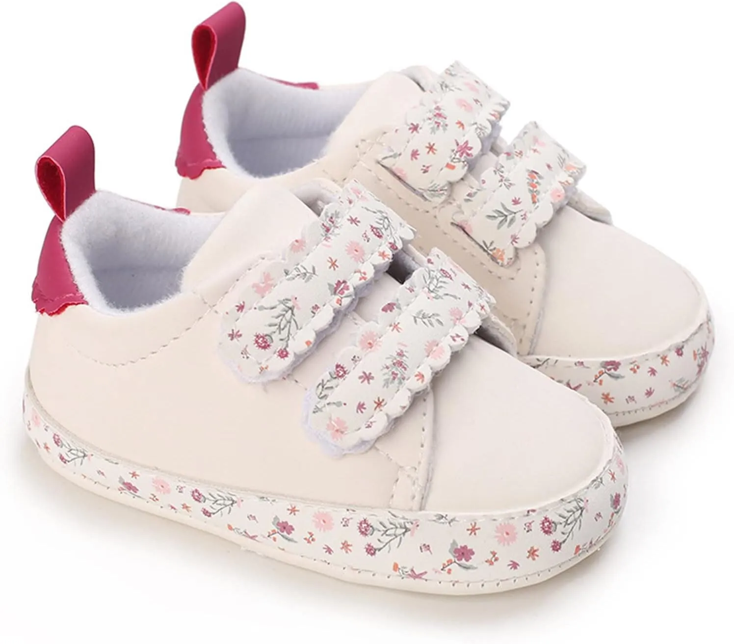 Children Toddlers Girls Sports Shoes Flat Bottom Non Slip Round Toe Sneakers Comfortable Lightweight Casual Shoes