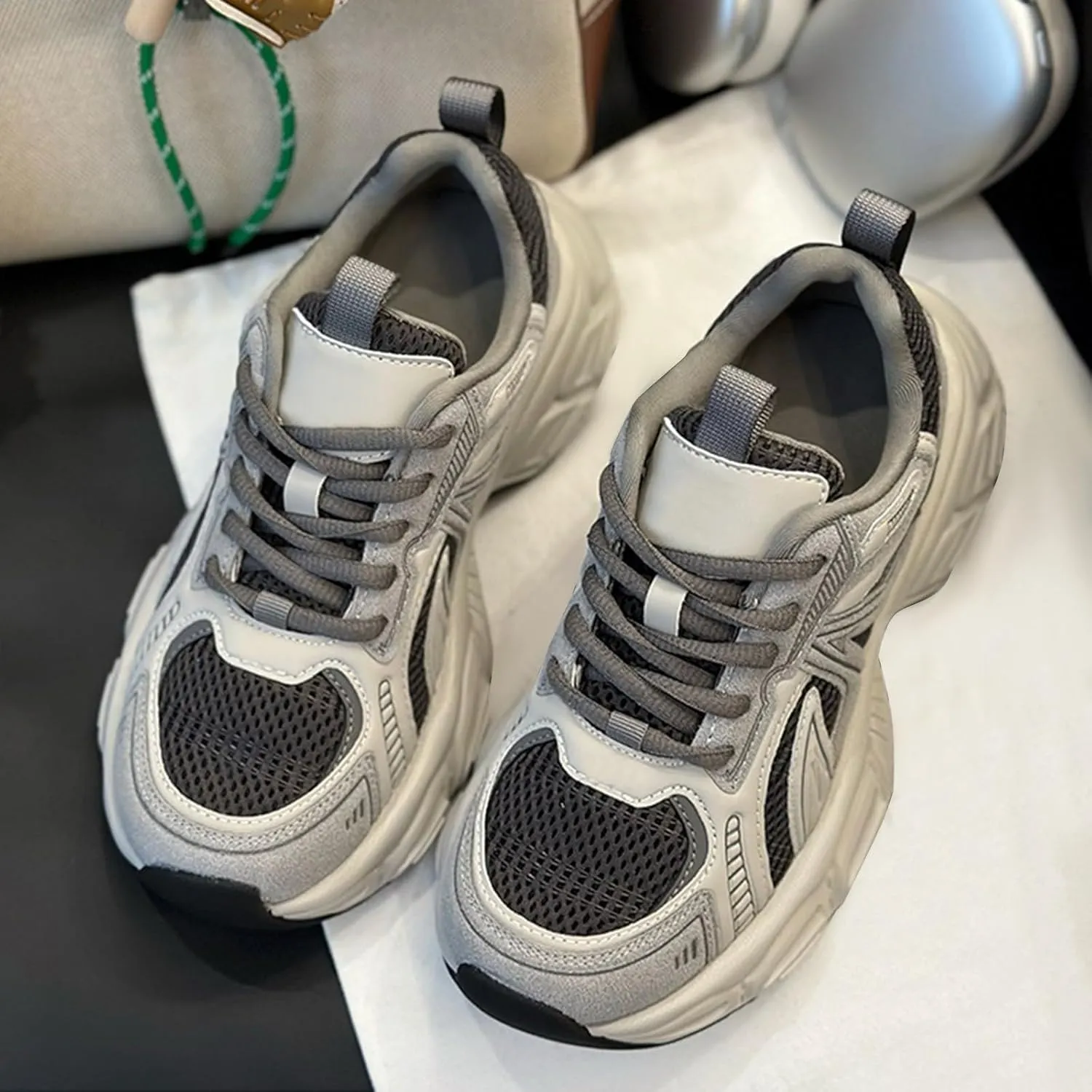 Kids Sneaker Toddler Boys Girls Running Sport Shoes Mesh Breathable Lightweight Walking Athletic Casual Non Slip Shoes