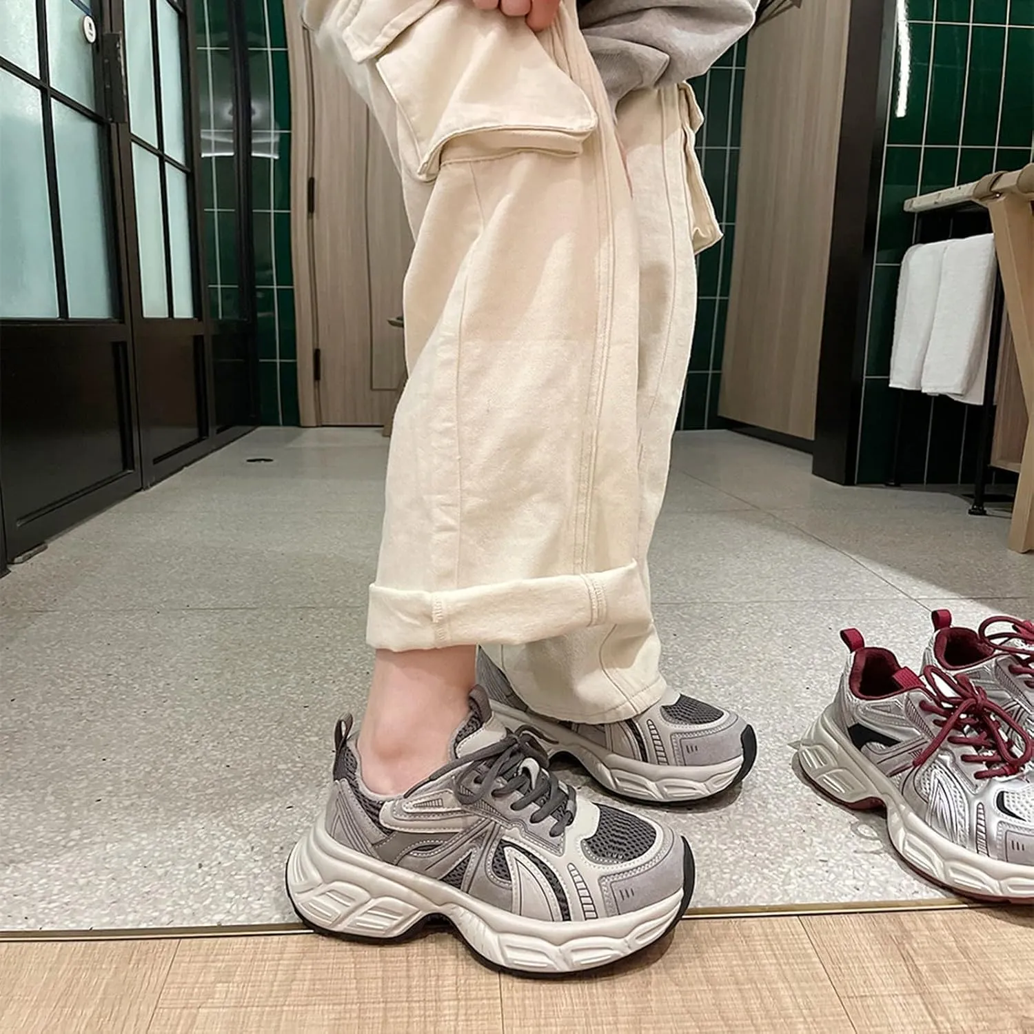Kids Sneaker Toddler Boys Girls Running Sport Shoes Mesh Breathable Lightweight Walking Athletic Casual Non Slip Shoes
