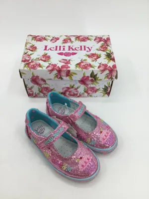 Lelli Kelly Child Size 9.5 Toddler Pink Sneakers