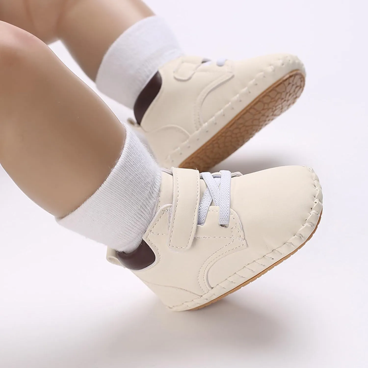 Summer Children Infant Toddler Shoes Boys and Girls Sports Flat Bottom High Top Comfortable Solid Wide Toddler