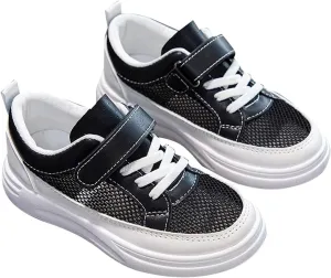 Toddler Boys Girls Tennis Shoes Kids Slip On Barefoot Shoes Wide Casual Walking Running Sneakers for Little Kid