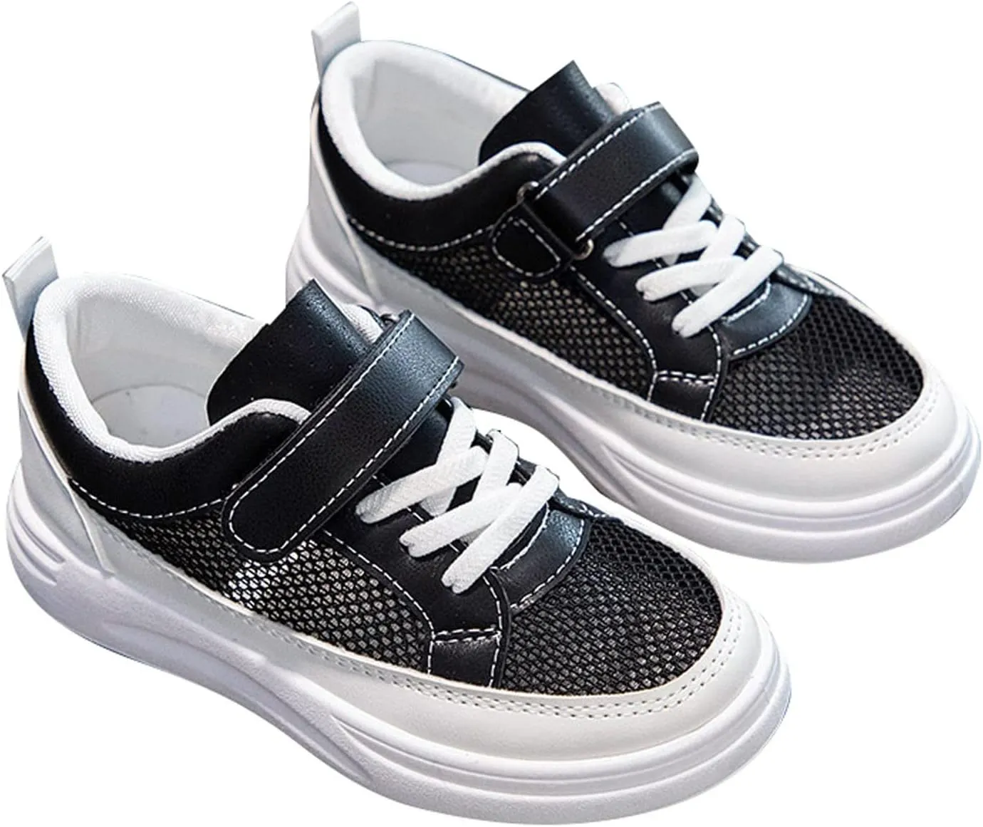 Toddler Boys Girls Tennis Shoes Kids Slip On Barefoot Shoes Wide Casual Walking Running Sneakers for Little Kid