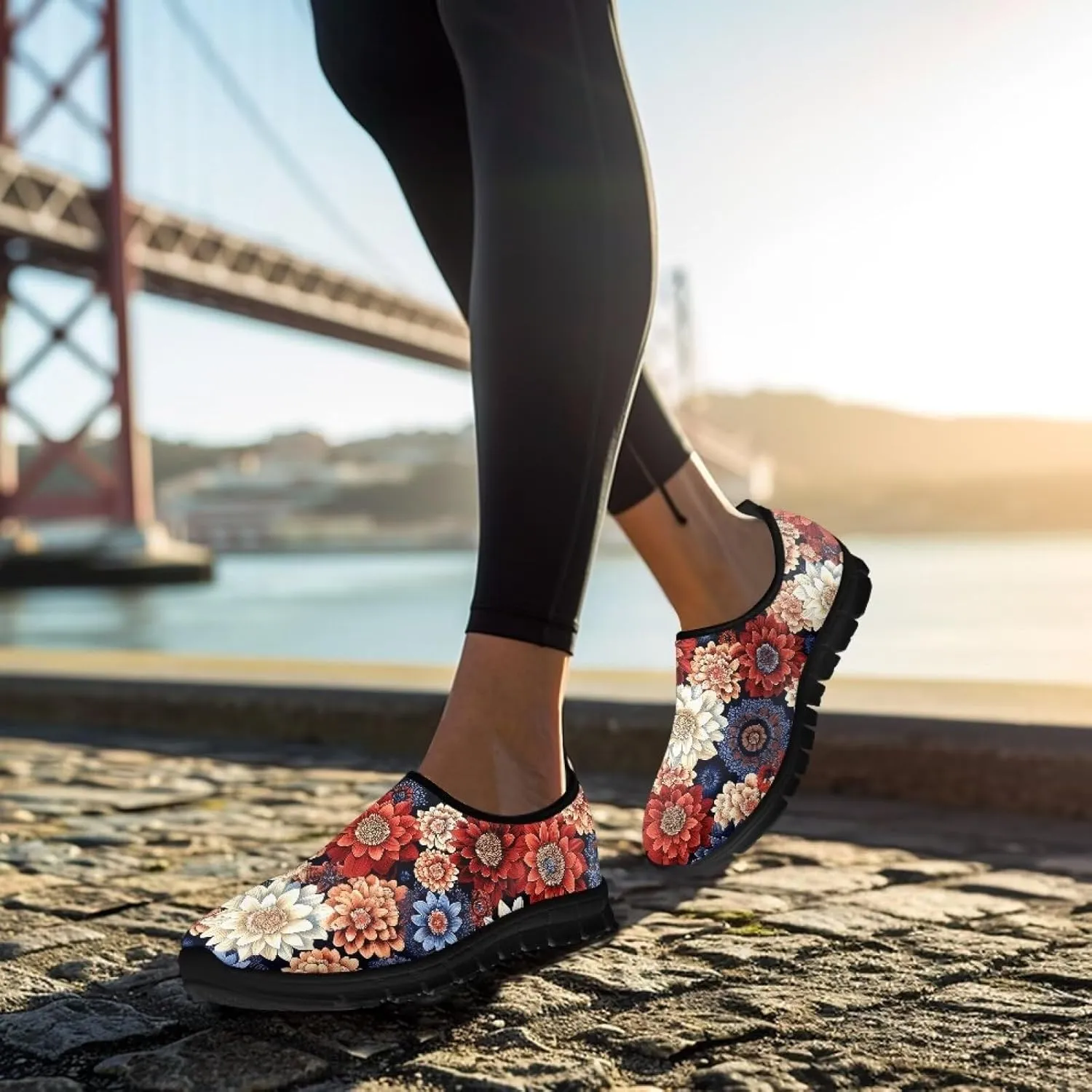 Women Slip On Shoes Casual Walking Shoes for Women Comfy Travel Shoes